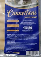Cannelloni ricotta e spinaci