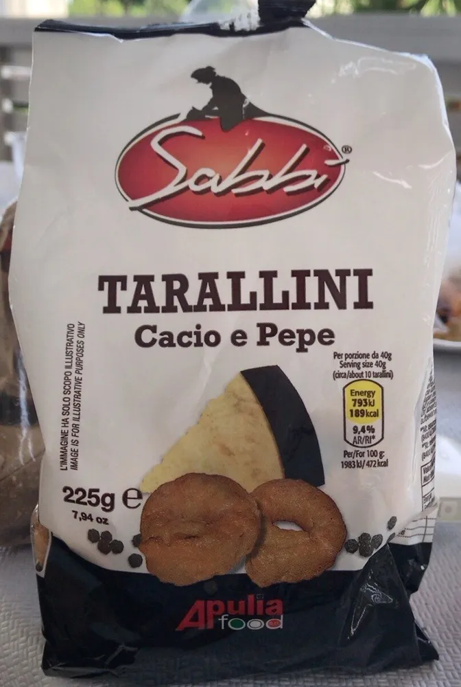 Tarallini cacio e pepe