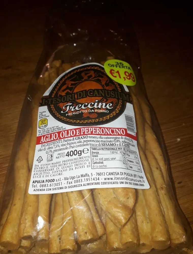Freccine (Aglio, olio e peperoncino)