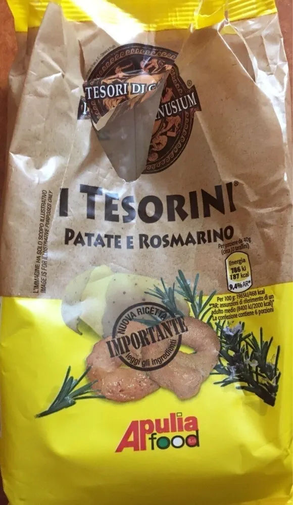 Taralli Traditionnels Patate & Romarin
