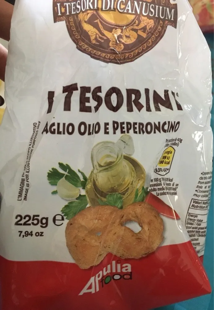 Taralli Traditionnels Ail, Huile D'olive & Piment