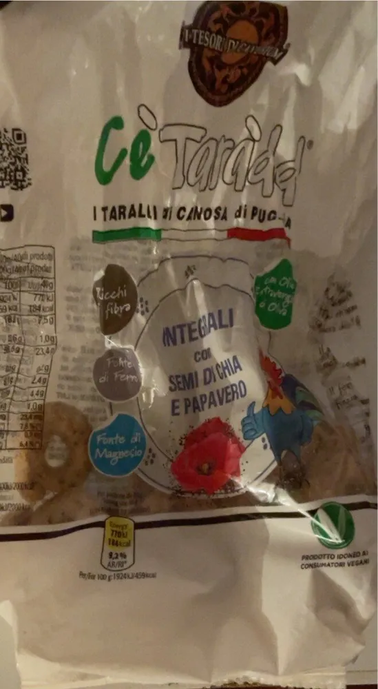 Taralli di canosa di Puglia
