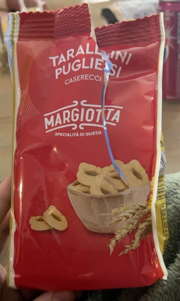 Taralli pugliesi caserecci
