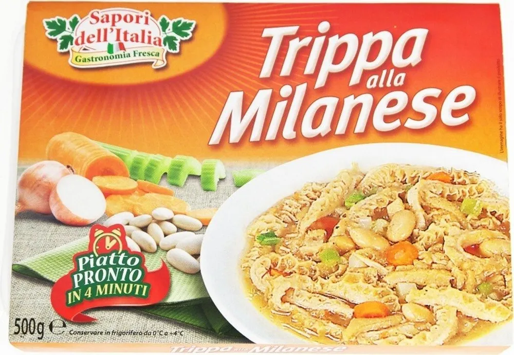 Trippa alla milanese cotta