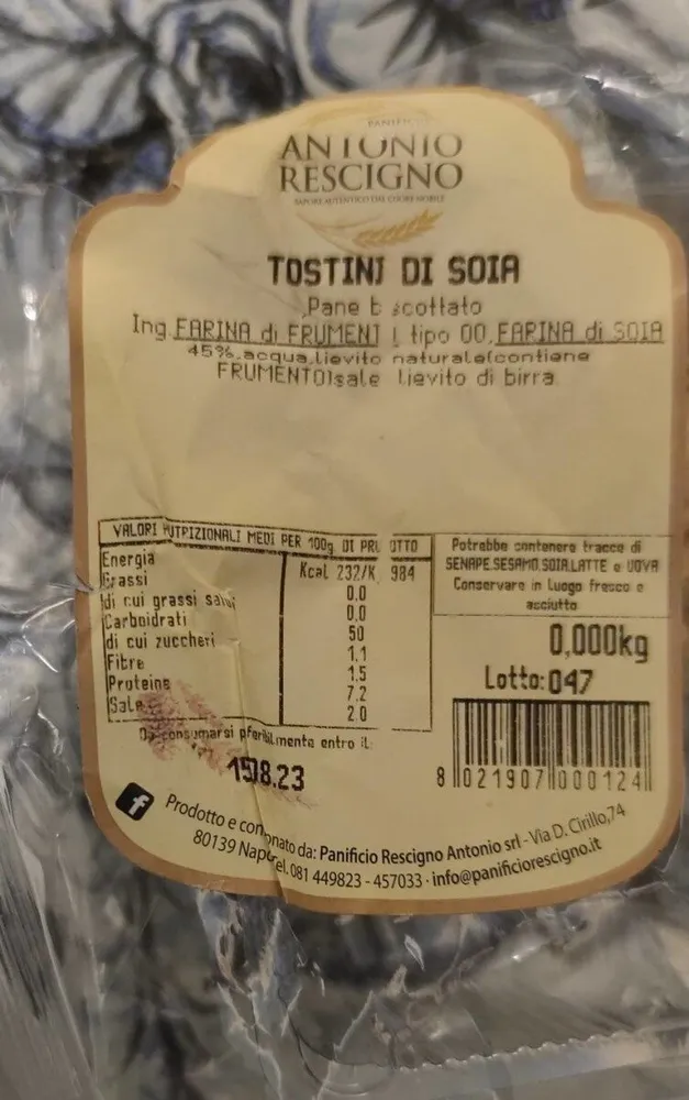 Tortini di soia