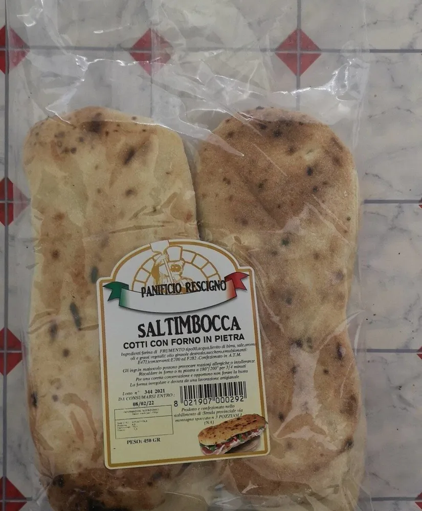 Saltimbocca cotti con forno in pietra
