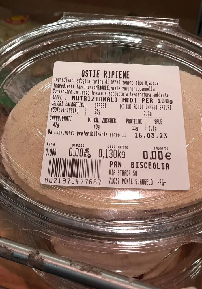 Ostie ripiene