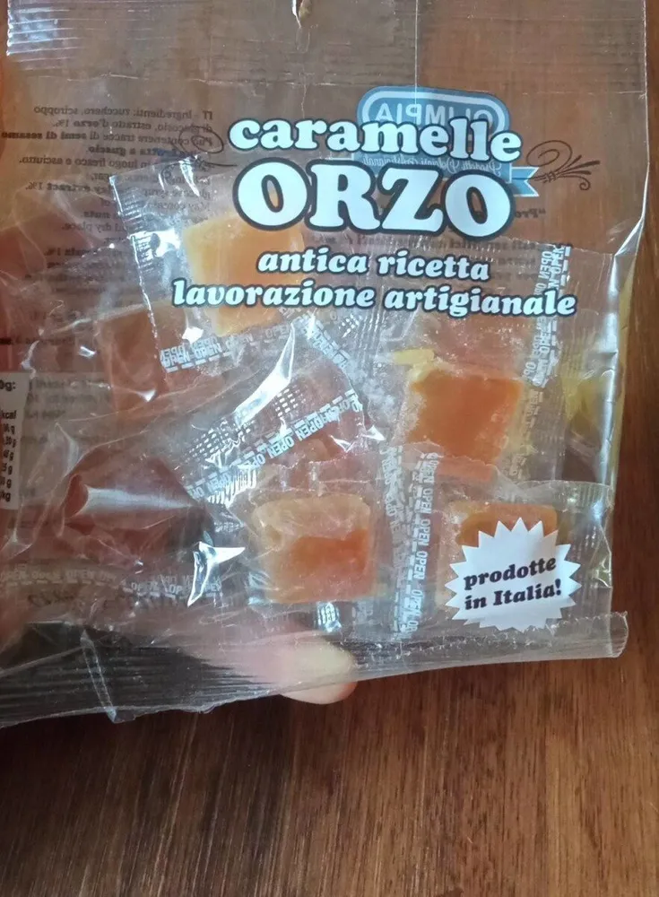 Caramelle orzo