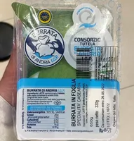 Burrata in foglia