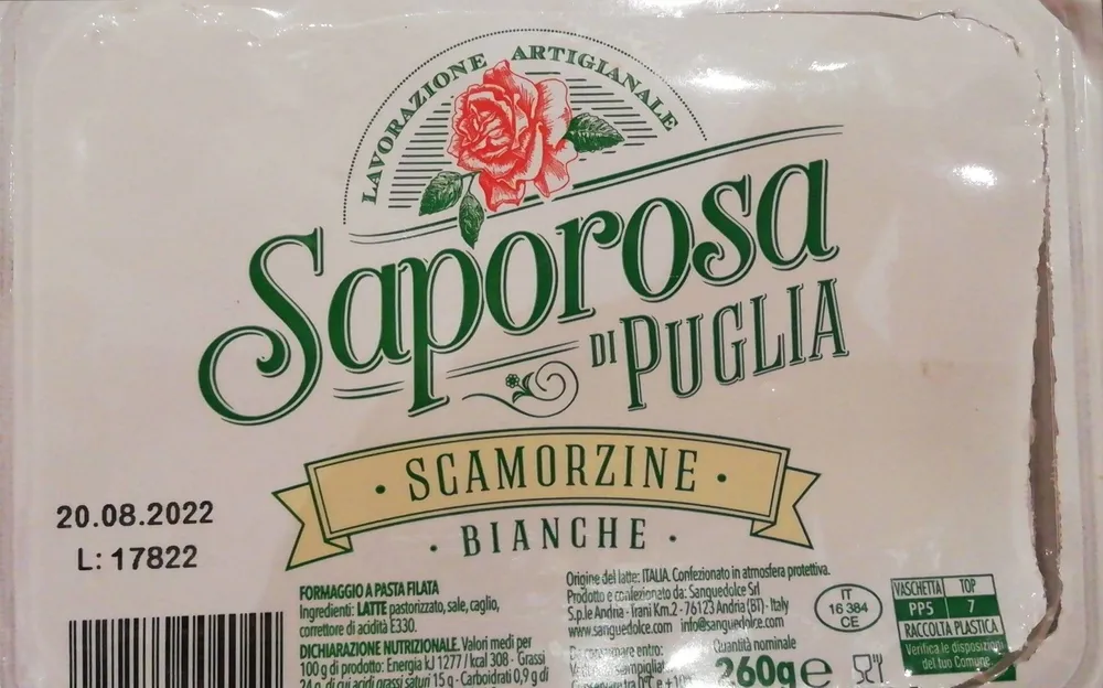 Scamorzine bianche