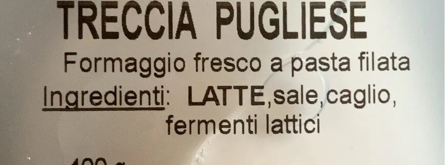 Treccia pugliese