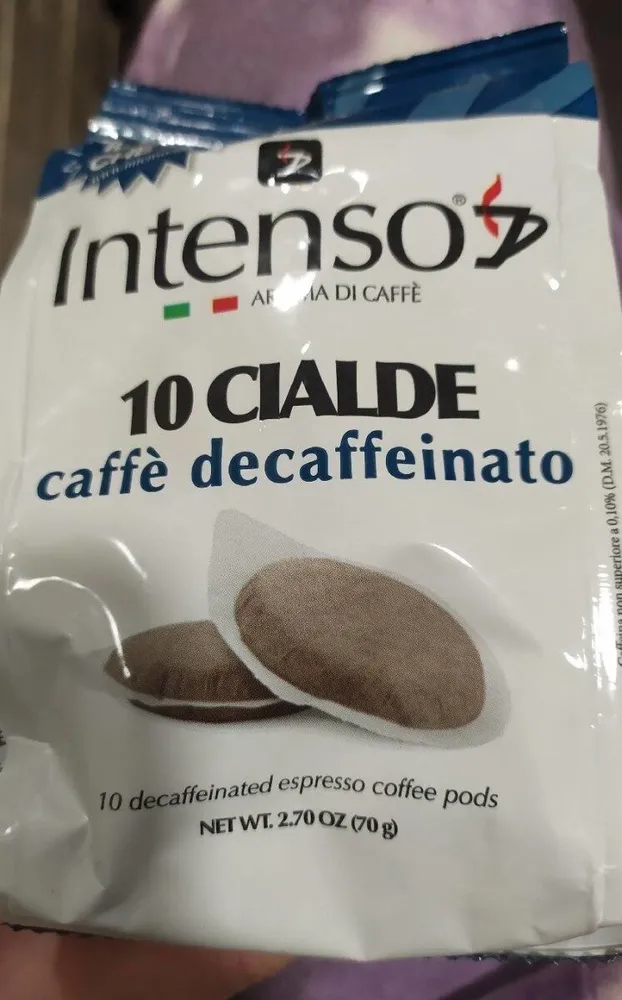 Cialde caffè decaffeinato Intenso