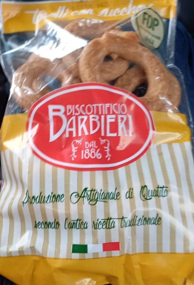 Taralli all'olio dolci