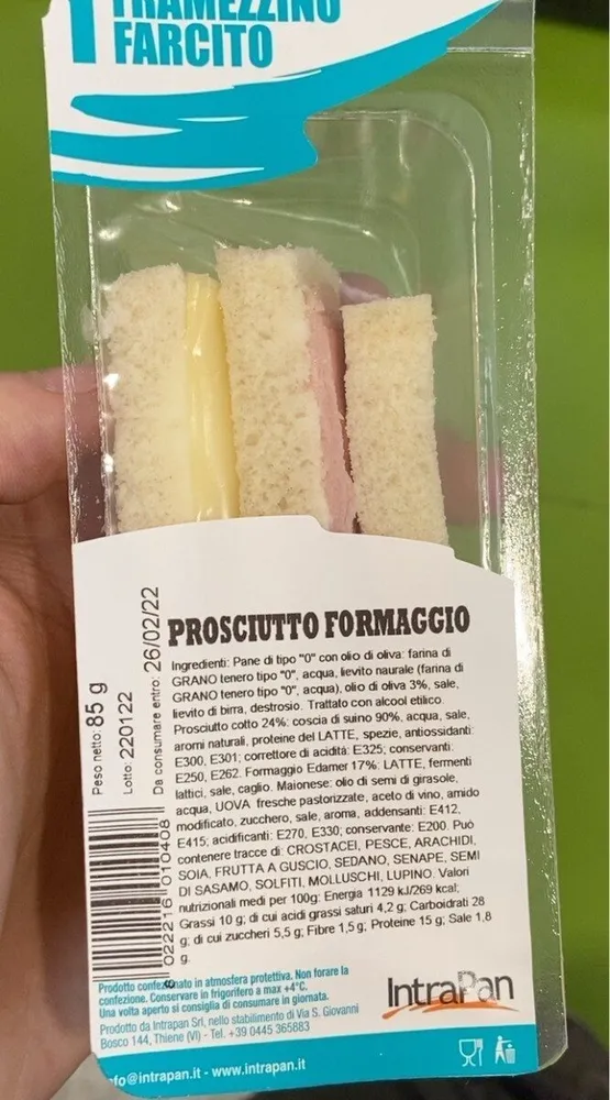 Tramezzino farcito