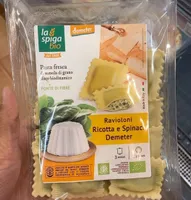 Ravioloni ricotta e spinaci