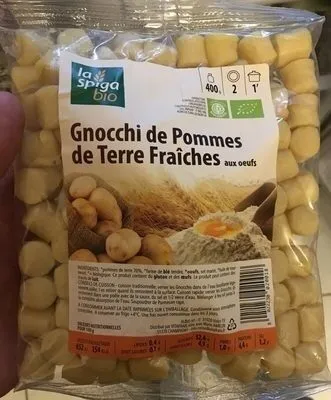 Gnocchi de pommes de terre fraîches aux oeufs