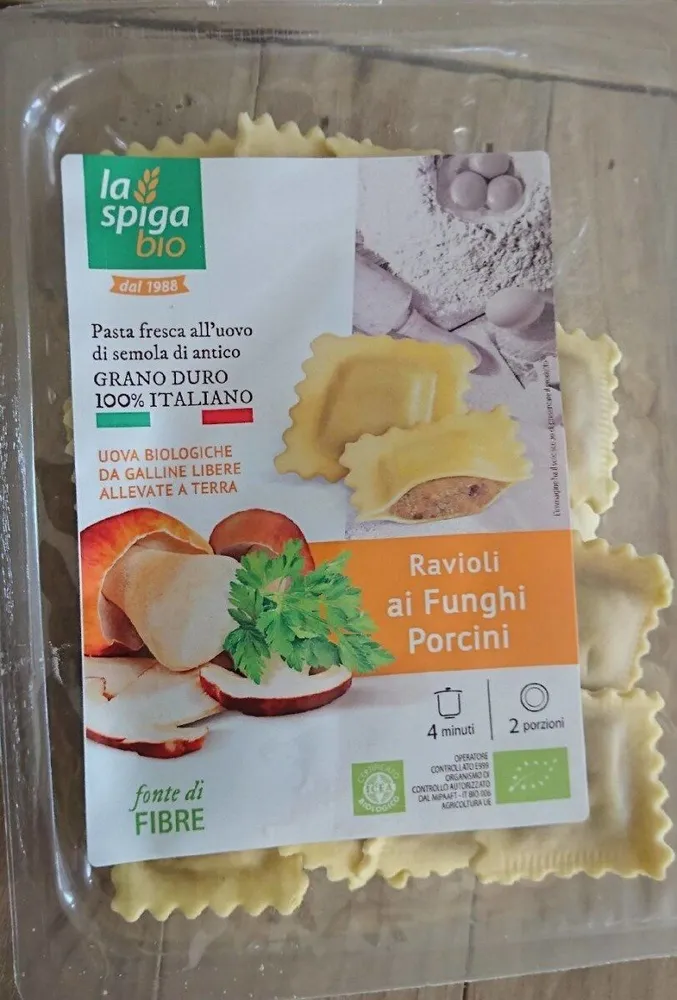 Ravioli aux cèpes