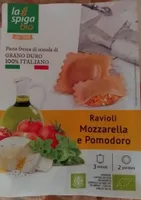 Ravioli mozzarella e pomodoro