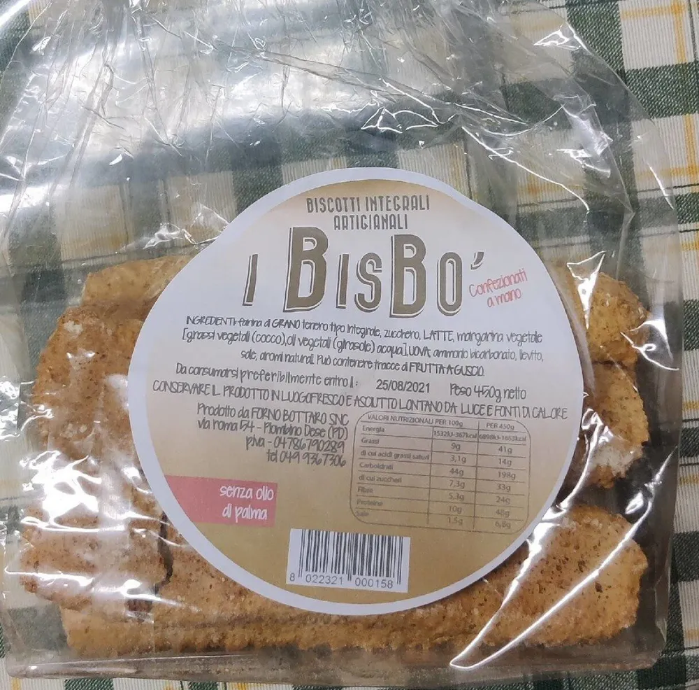 Biscotti integrali artigianali