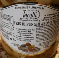 Tris di funghi aromatizzati