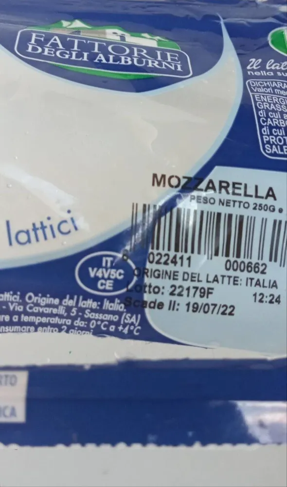Mozzarella fiordilatte