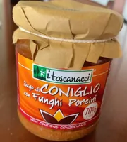Sugo di coniglio con funghi porcini