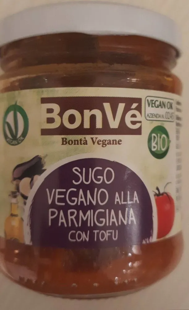 Sugo vegano alla parmigiana con tofu