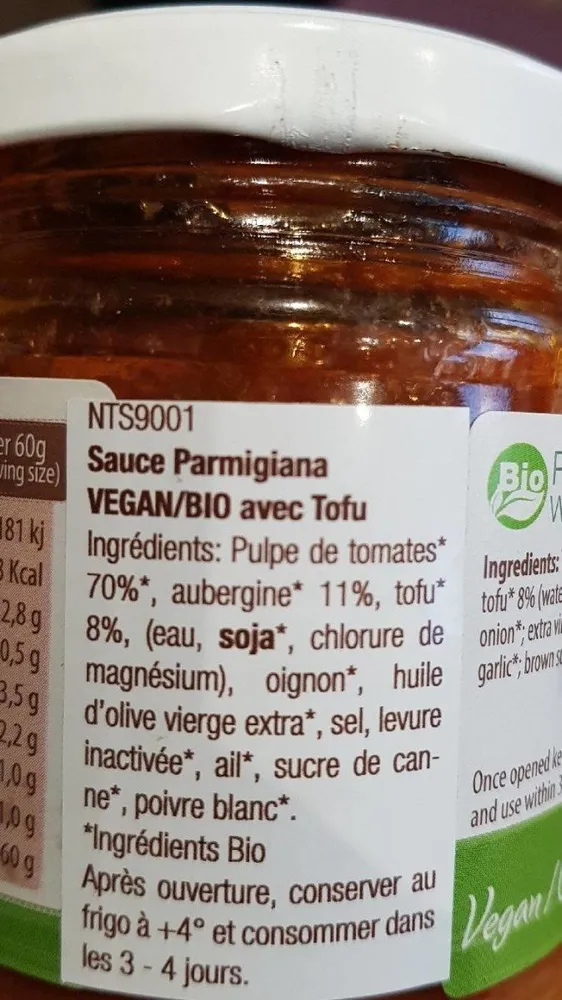 Parmigiana vegan