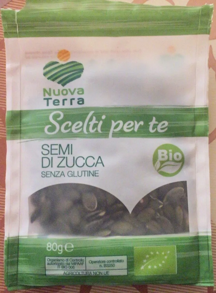 Semi di zucca senza glutine