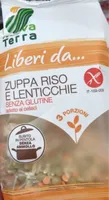 Zuppa riso lenticchie