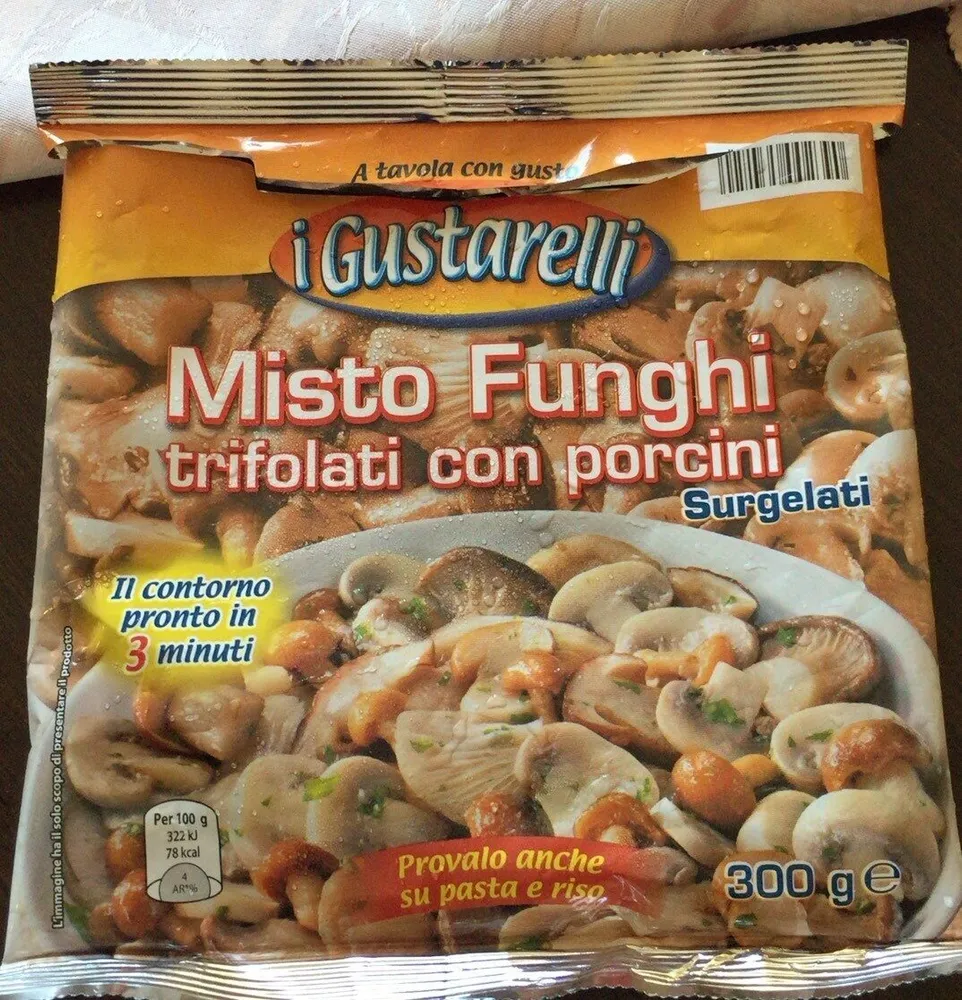 Misto Funghi trifolati con porcini