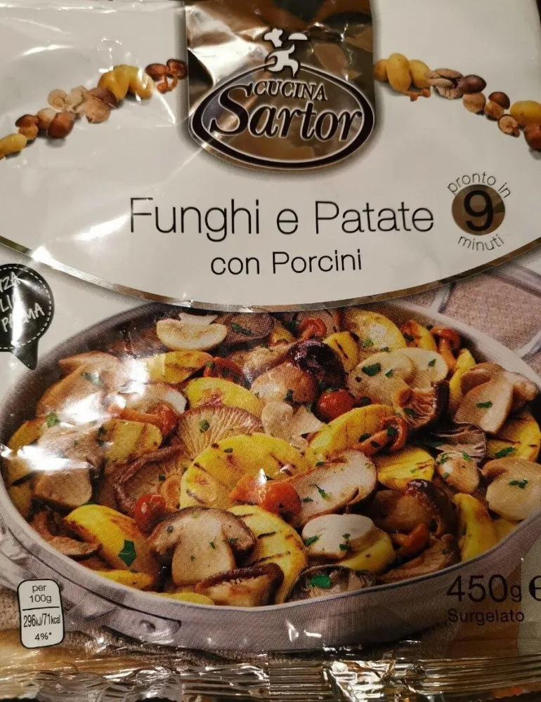 Funghi e patate con porcini
