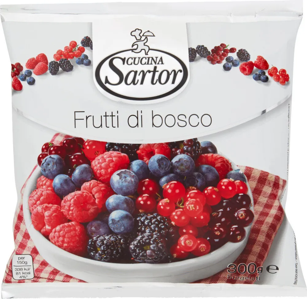 Frutti di bosco surgelati