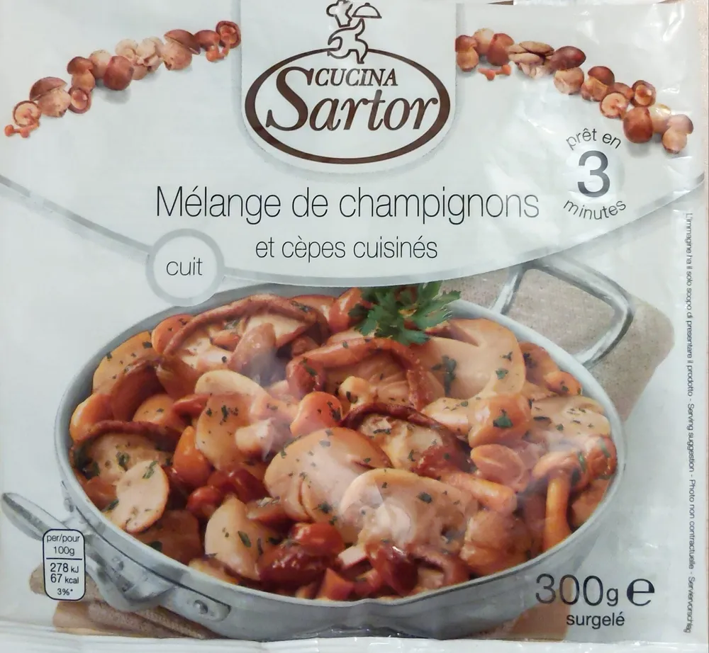 Misto funghi trifolati