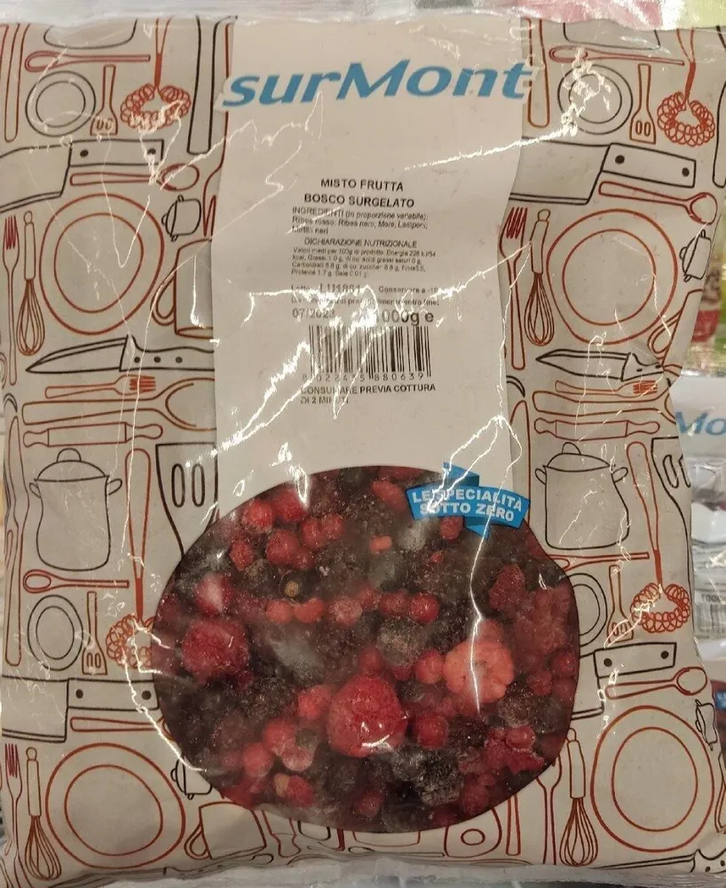 Misto frutta bosco surgelato