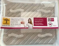 Prosciutto cotto affettato alta qualità