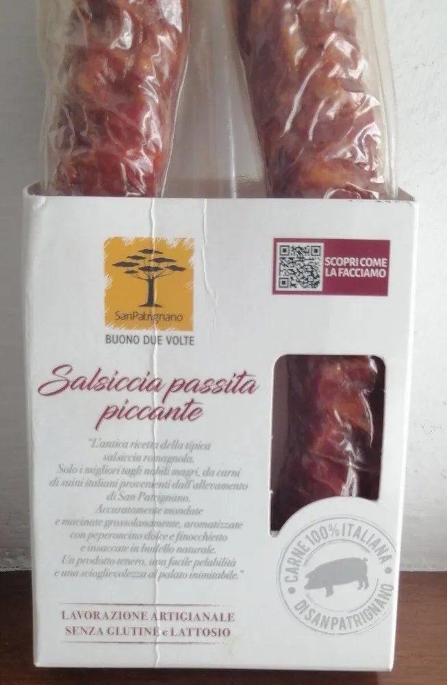 Salsiccia passita piccante