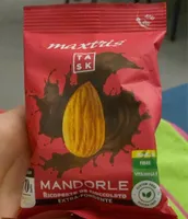 Mandorle ricoperte di cioccolato fondente