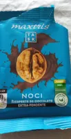 task noci ricoperte da cioccolato extra fondente