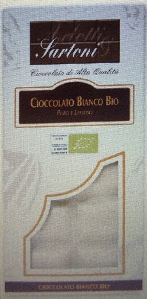 Cioccolato bianco bio