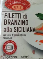Filetti di branzino alla siciliana
