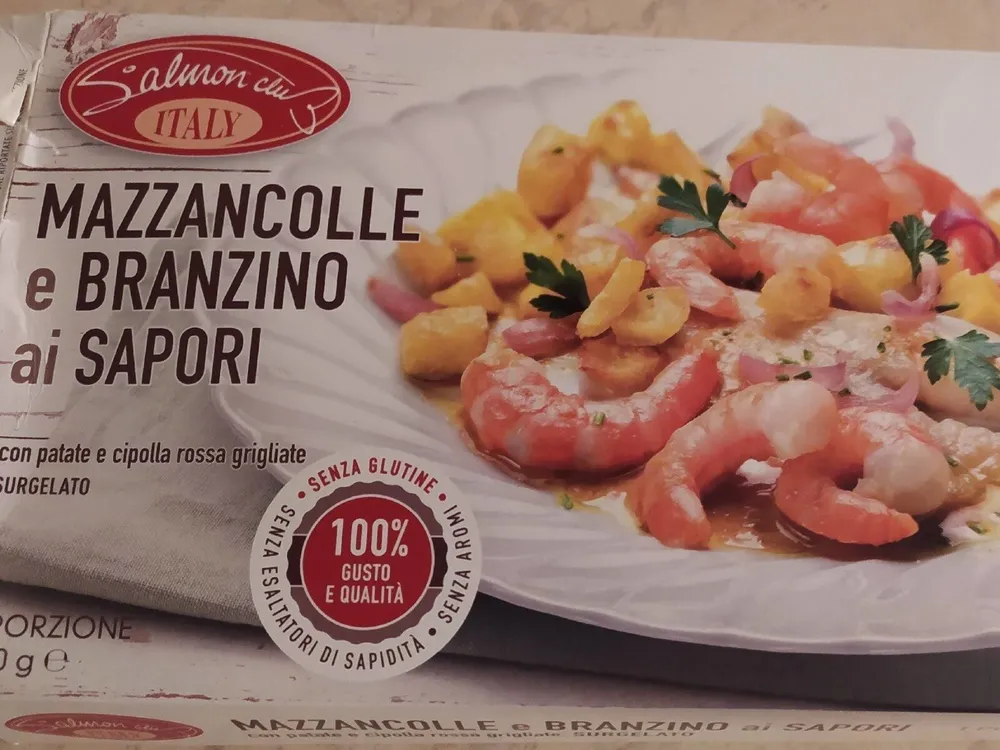 Mazzancolle e Branzino ai sapori
