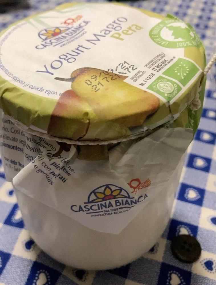 Yogurt magri pera