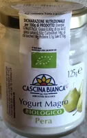 Yogurt magro biologico alla pera