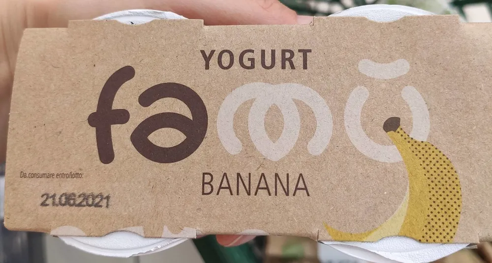 Yogurt banana