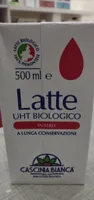 Latte UHT biologico intero