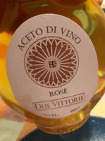 Aceto di vino rosè due vittorie