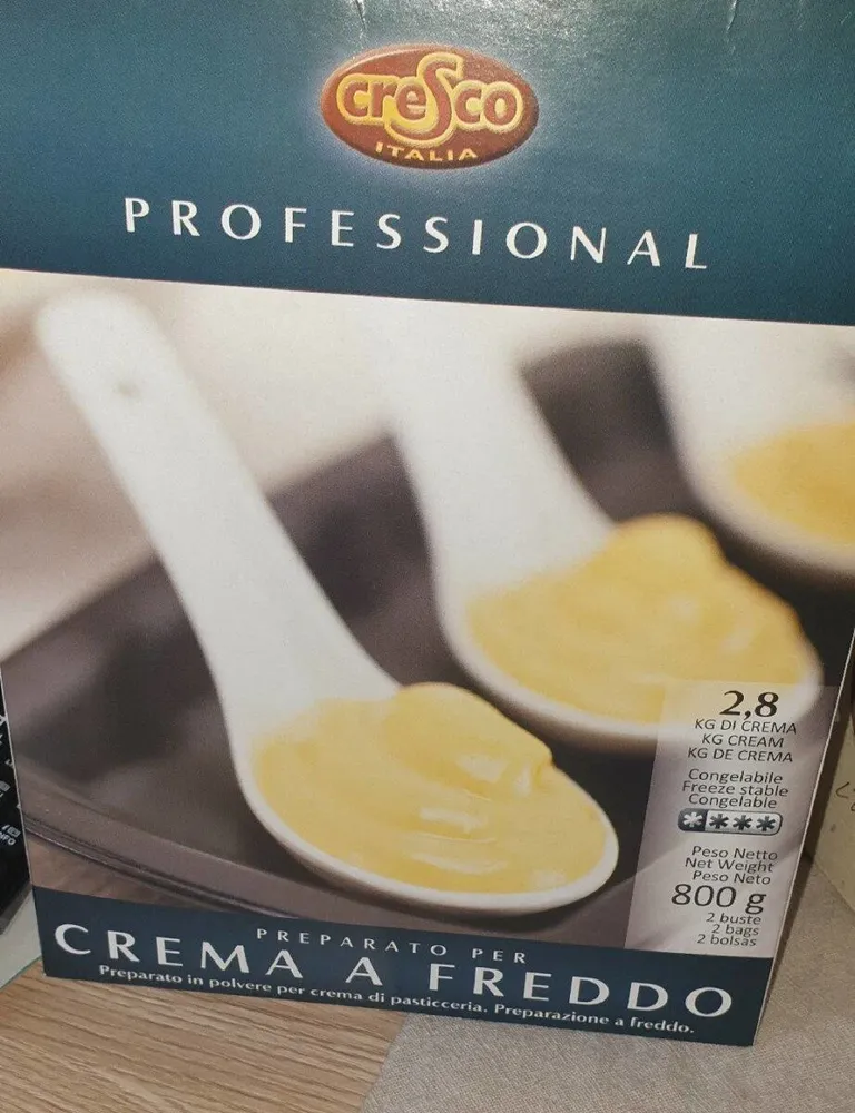 Preparato per crema pasticcera