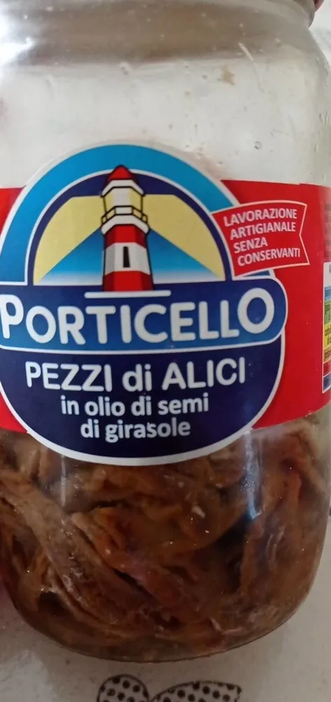 Pezzi di alici