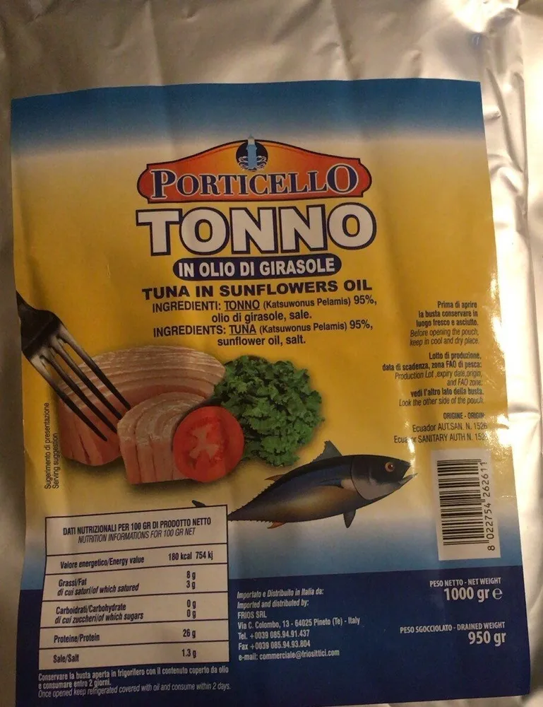 tonno porticello